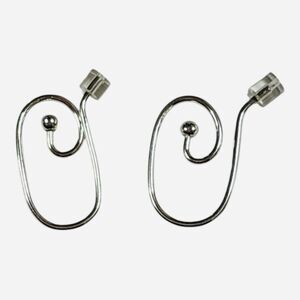 NEW PANDORA Silver Compose Dangle Earrings Retired 290602